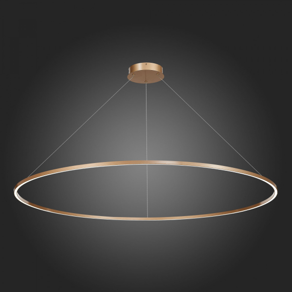 ST605.203.72 Cветильник подвесной SMART ST-Luce Золотистый/Белый LED 1*72W 2800-6500K Подвесные светильники, изображение 5