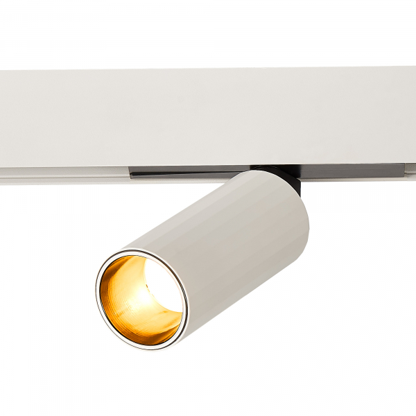 ST807.536.12 Магнитный трековый светильник Белый LED 1*12W 3000K 600Lm Ra&gt;90 IP20 D50xH173 48VV SKYLINE 48
