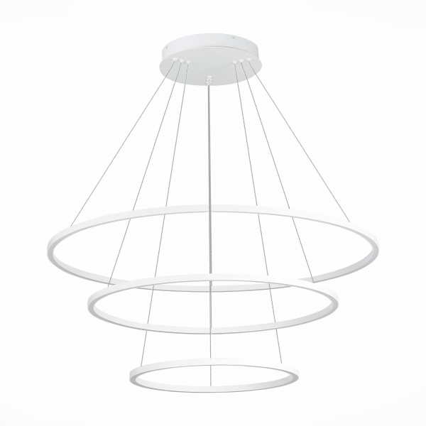 ST605.503.114 Cветильник подвесной SMART ST-Luce Белый/Белый LED 1*114W 2800-6500K Подвесные светильники, изображение 2