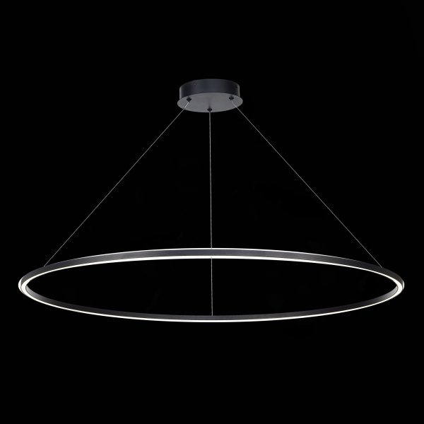 ST605.403.57 Cветильник подвесной SMART ST-Luce Черный/Белый LED 1*57W 2800-6500K Подвесные светильники, изображение 3