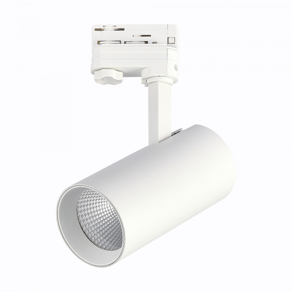 ST661.546.30 Св-к трек. Белый LED 1*30W 4000K 2 400Lm Ra&gt;90 38° IP20 L170xW80xH245 165-265V Трехфазная трековая система, изображение 3