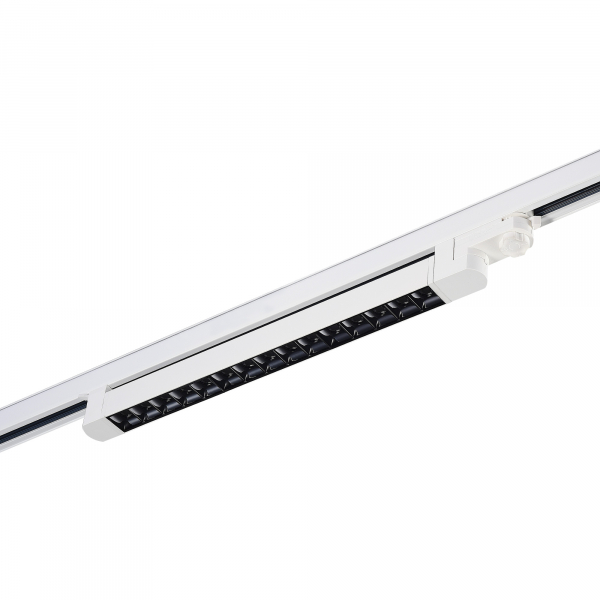 ST662.436.15 Св-к трек. Черный LED 1*15W 3000K 1 200Lm Ra&gt;90 48° IP20 L535xW33xH73 165-265V Трехфазная трековая система, изображение 2