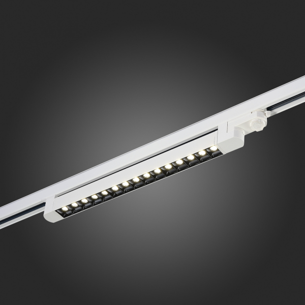 ST662.546.15 Св-к трек. Белый LED 1*15W 4000K 1 200Lm Ra&gt;90 48° IP20 L535xW33xH73 165-265V Трехфазная трековая система, изображение 6