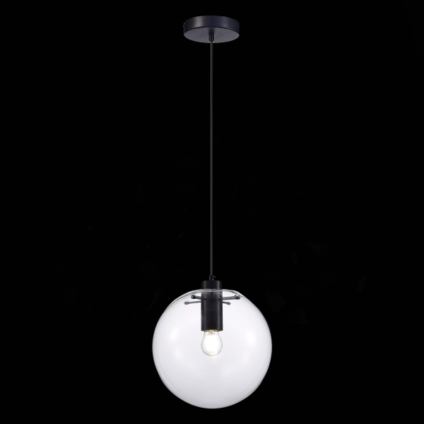 SL1056.413.01 Подвес ST-Luce Черный/Прозрачный E27 1*60W NOOR, изображение 4