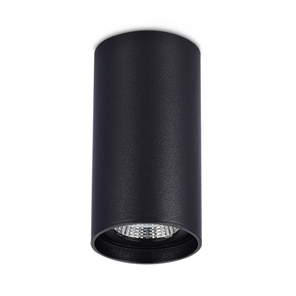 ST157.442.15 Светильник потолочный Черный LED 1*15W 4000K 1 200Lm Ra&gt;90 60° IP44 D75xH140 220-265V Накладные светильники, изображение 2