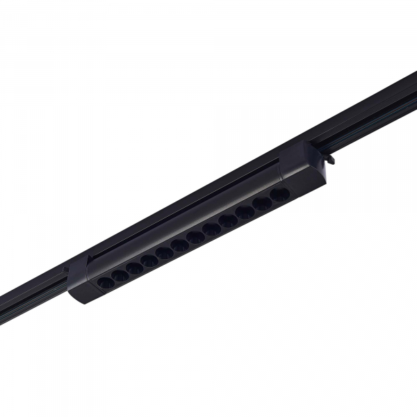 ST367.436.20 Св-к трек. Черный LED 1*20W 3000K 1 500Lm Ra&gt;90 36° IP20 L387xW49xH54 170-240V Однофазная трековая система, изображение 2