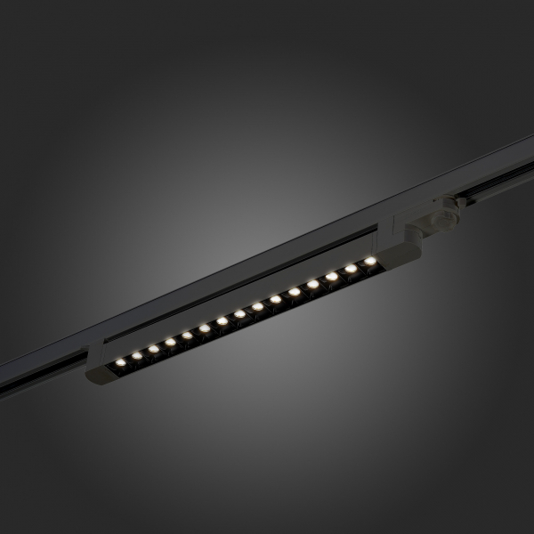 ST662.446.15 Св-к трек. Черный LED 1*15W 4000K 1 200Lm Ra&gt;90 48° IP20 L535xW33xH73 165-265V Трехфазная трековая система, изображение 4