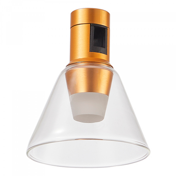 ST814.206.03 Магнитный трековый светильник FARM Золотистый LED 1*3W 3000K 89Lm Ra90 120 IP20 D90xH102 24V FARM, изображение 4