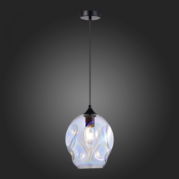SL1188.413.01 Подвес ST-Luce Черный/Радужный E27 1*60W IDESIA, изображение 5