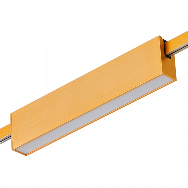 ST817.206.12 Магнитный трековый светильник FARM Золотистый LED 1*12W 3000K 580Lm Ra90 120 IP20 L232xW24xH48,5 24V FARM, изображение 2
