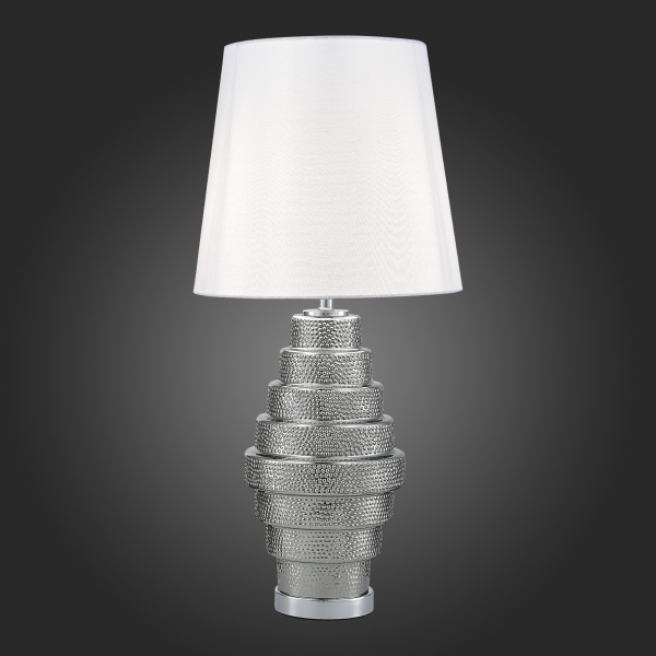 SL1001.104.01 Прикроватная лампа ST-Luce Хром,Дымчатый/Серый E27 1*40W REXITE, изображение 5