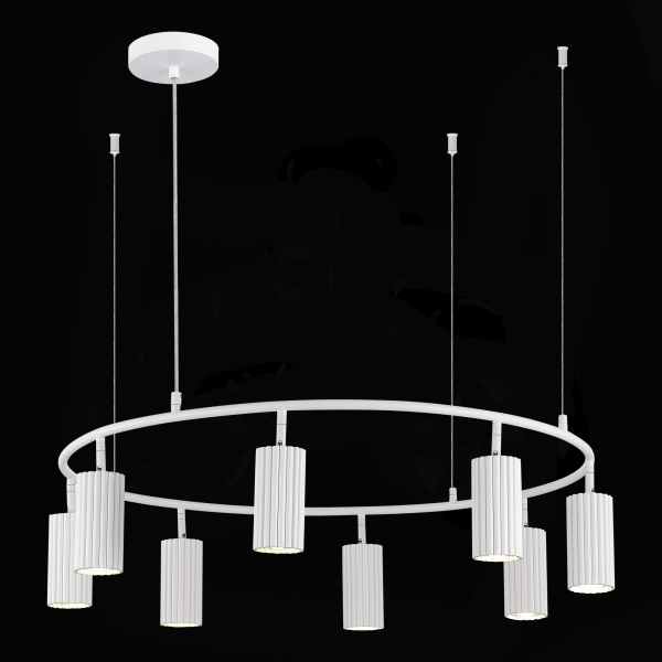 SL1213.503.08 Светильник подвесной ST-Luce Белый/Белый GU10 8*5W 4000K KENDO, изображение 5
