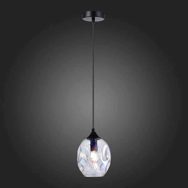 SL1188.403.01 Подвес ST-Luce Черный/Радужный E14 1*40W IDESIA, изображение 5