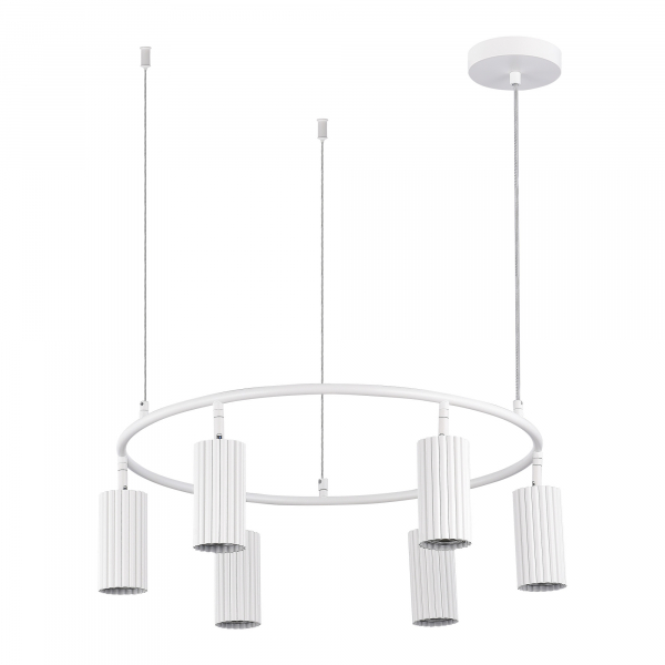 SL1213.503.06 Светильник подвесной ST-Luce Белый/Белый GU10 6*5W 4000K KENDO, изображение 2