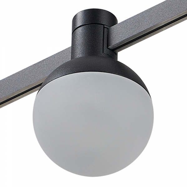 ST815.406.05 Магнитный трековый светильник FARM Черный LED 1*5W 3000K 78Lm Ra90 120 IP20 D75xH109 24V FARM, изображение 2
