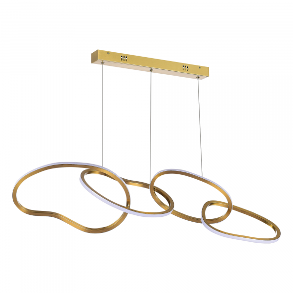 SL6505.203.40 Светильник подвесной ST-Luce Золотистый/Золотистый LED 1*40W 4000K ABRA, изображение 2
