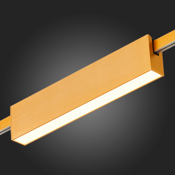 ST817.206.12 Магнитный трековый светильник FARM Золотистый LED 1*12W 3000K 580Lm Ra90 120 IP20 L232xW24xH48,5 24V FARM, изображение 6