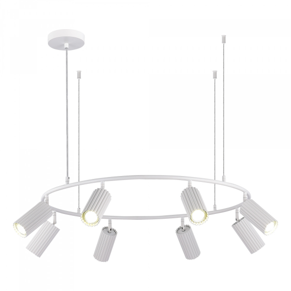 SL1213.503.08 Светильник подвесной ST-Luce Белый/Белый GU10 8*5W 4000K KENDO, изображение 3