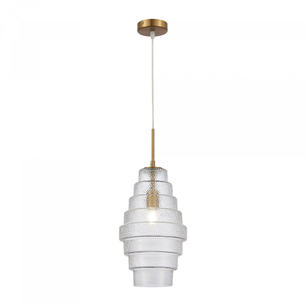 SL1001.213.01 Подвес ST-Luce Латунь/Прозрачный E27 1*40W REXITE