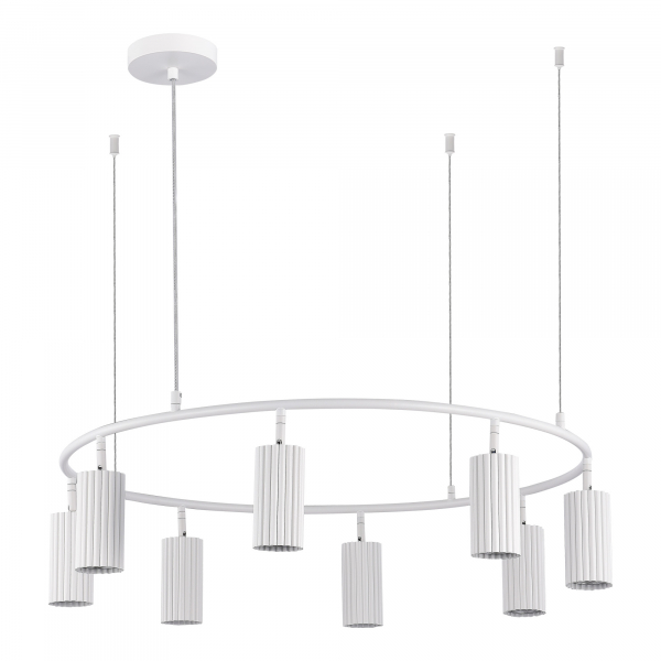 SL1213.503.08 Светильник подвесной ST-Luce Белый/Белый GU10 8*5W 4000K KENDO, изображение 2