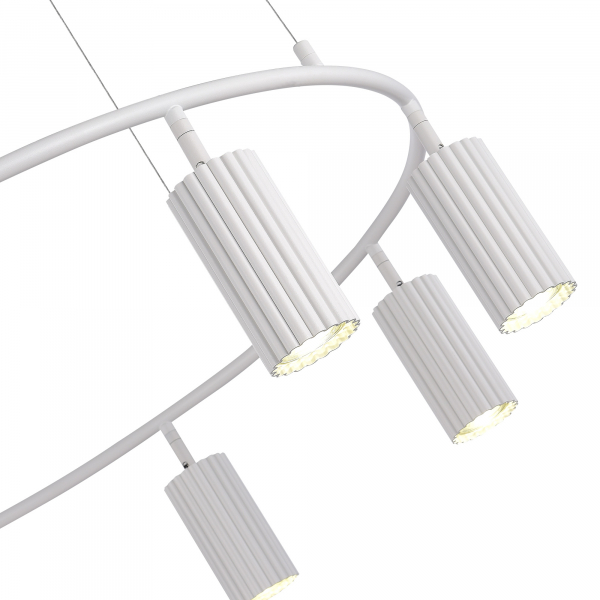 SL1213.503.08 Светильник подвесной ST-Luce Белый/Белый GU10 8*5W 4000K KENDO, изображение 4