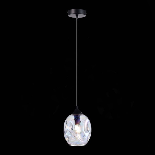 SL1188.403.01 Подвес ST-Luce Черный/Радужный E14 1*40W IDESIA, изображение 4