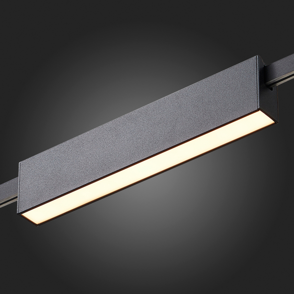 ST817.406.12 Магнитный трековый светильник FARM Черный LED 1*12W 3000K 576Lm Ra90 120 IP20 L232xW24xH48,5 24V FARM, изображение 6