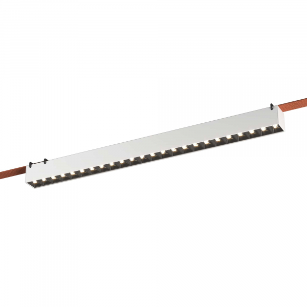 ST455.536.24 Св-к трек. Белый LED 1*24W 3000K 1 780Lm Ra90 24/40 IP20 L642xW40xH45 48V BAND