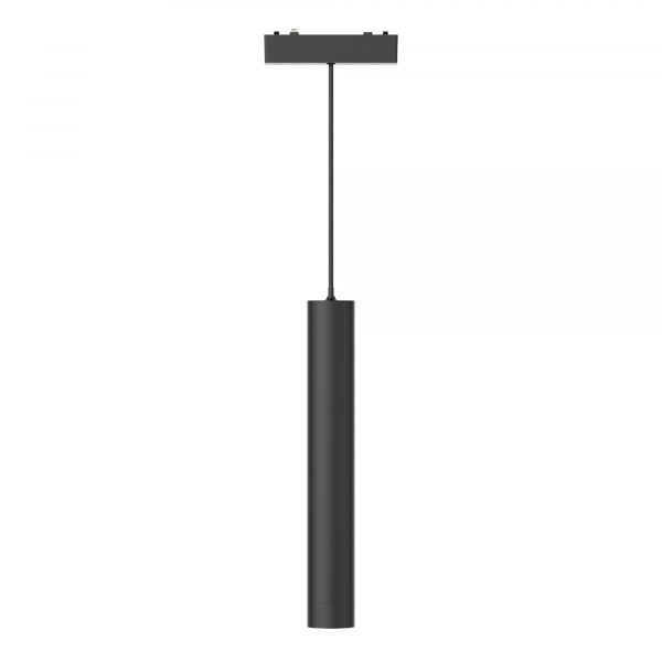 ST680.433.07 Магнитный трековый светильник Черный LED 1*7W 3000K 430Lm Ra&gt;90 36° IP20 D30xH300 48V SKYFLAT