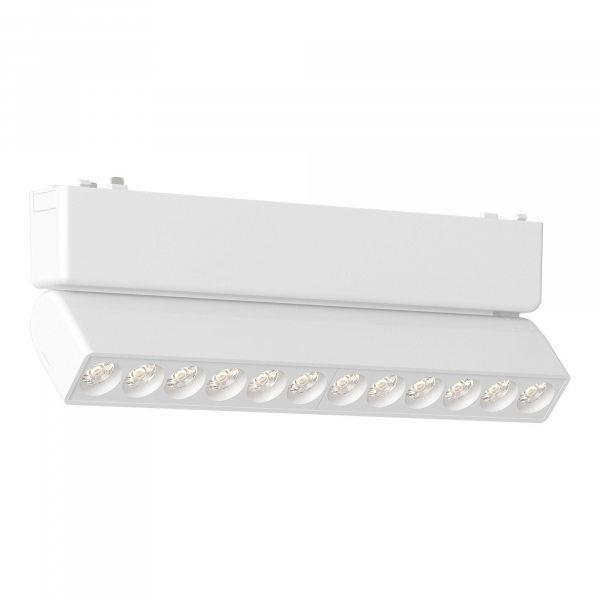 ST675.536.12 Магнитный трековый светильник Белый LED 1*12W 3000K 710Lm Ra&gt;90 &gt;90 IP20 L230xW26xH82 48V SKYFLAT