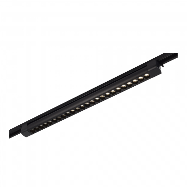 ST367.446.20.2 Св-к трек. Черный LED 1*20W 4000K 1 750Lm Ra90 24 IP20 L686xW49xH54 170-240VV Однофазная трековая система, изображение 2