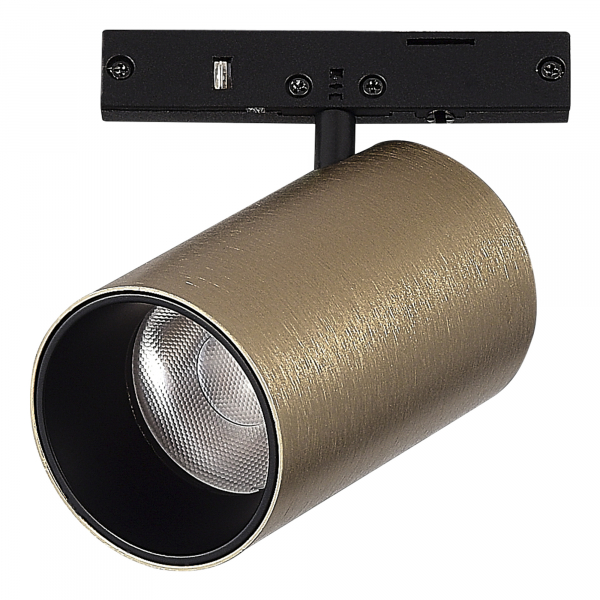 ST671.336.05 Магнитный трековый светильник Латунь LED 1*5W 3000K 340Lm Ra&gt;90 36° IP20 D35xH58 24V SUPER5, изображение 3