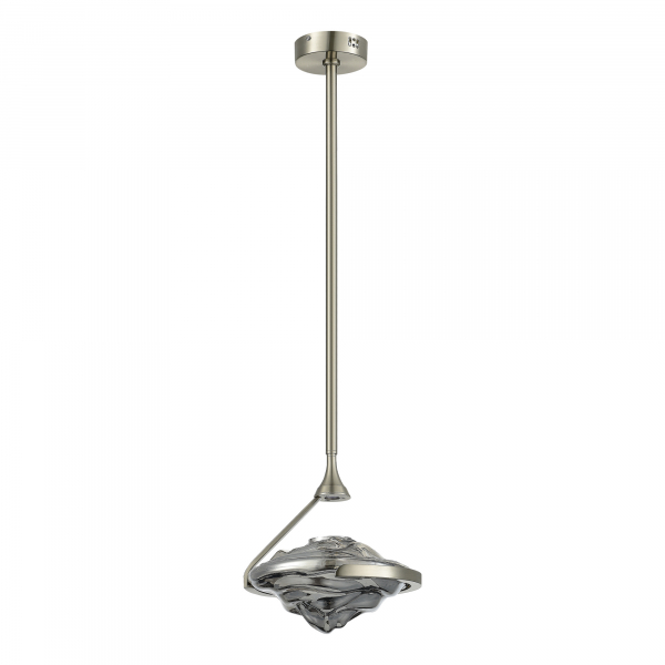 SL6115.103.01 Светильник подвесной ST-Luce Никель/Дымчато-Серый LED 1*19W 3000K AMARA, изображение 2