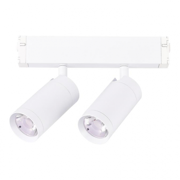 ST660.586.20 Св-к трек. Белый LED 2*10W 2700K-6000K 1 065Lm Ra&gt;90 36° IP20 D50xH41 220V SKYLINE 220, изображение 3