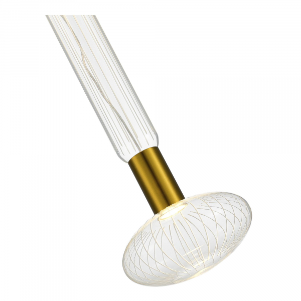 Подвес SL6117.213.02 Латунь/Золотой LED 2*3W 3000K, изображение 3