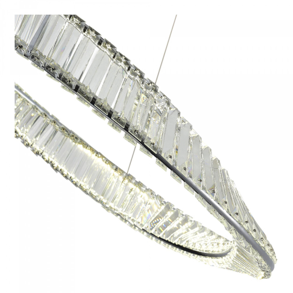 SL6204.111.01 Светильник подвесной ST-Luce Хром/Прозрачный LED 1*45W 4000K RITORTO, изображение 3