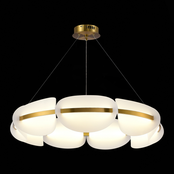 SL1304.203.56 Люстра подвесная ST-Luce Золотистый/Белый LED 1*56W 3000K ETOILE, изображение 4