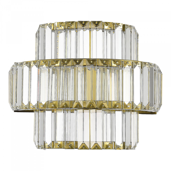 SL1622.311.01 Светильник настенный ST-Luce Латунь/Прозрачный LED 1*21W 4000K TIVOLI, изображение 2