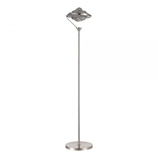 SL6115.105.01 Торшер ST-Luce Никель/Дымчато-Серый LED 1*19W 3000K AMARA, изображение 2