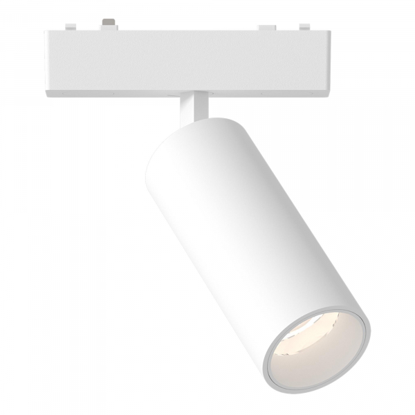 ST677.536.09 Магнитный трековый светильник Белый LED 1*9W 3000K 540Lm Ra&gt;90 &gt;90 IP20 D44xH110 48V SKYFLAT