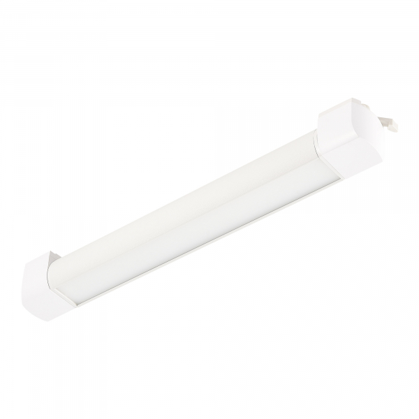 ST368.536.10 Св-к трек. Белый LED 1*10W 3000K 725Lm Ra90 120 IP20 L387xW49xH54 170-240VV Однофазная трековая система, изображение 4