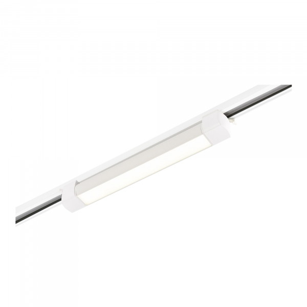 ST368.546.10 Св-к трек. Белый LED 1*10W 4000K 725Lm Ra90 120 IP20 L387xW49xH54 170-240VV Однофазная трековая система, изображение 2