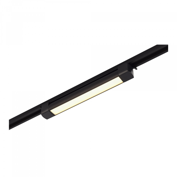 ST368.436.10 Св-к трек. Черный LED 1*10W 3000K 725Lm Ra90 120 IP20 L387xW49xH54 170-240VV Однофазная трековая система, изображение 2