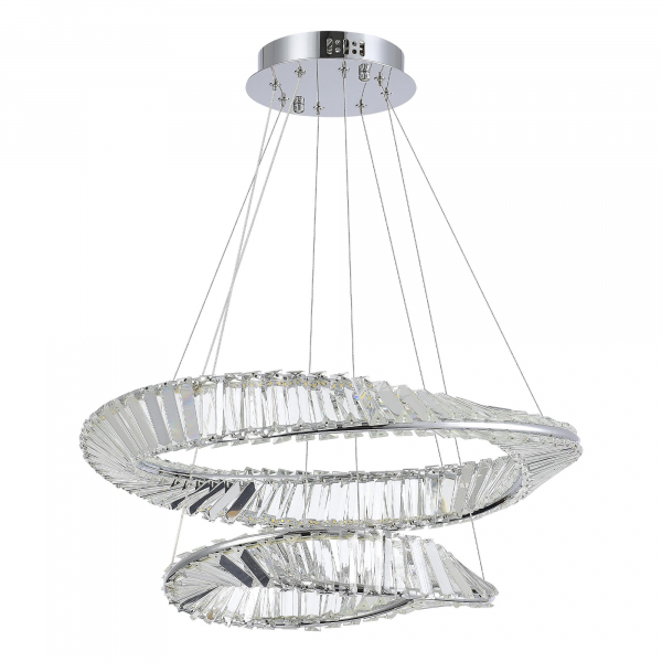 SL6204.101.02 Светильник подвесной ST-Luce Хром/Прозрачный LED 1*52W 4000K RITORTO, изображение 2