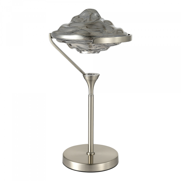SL6115.104.01 Прикроватная лампа ST-Luce Никель/Дымчато-Серый LED 1*19W 3000K AMARA, изображение 2