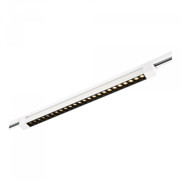 ST367.536.20.2 Св-к трек. Белый LED 1*20W 3000K 1 750Lm Ra90 24 IP20 L686xW49xH54 170-240VV Однофазная трековая система, изображение 2