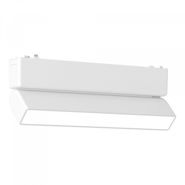 ST676.536.10 Магнитный трековый светильник Белый LED 1*10W 3000K 530Lm Ra&gt;90 &gt;90 IP20 L230xW26xH82 48V SKYFLAT