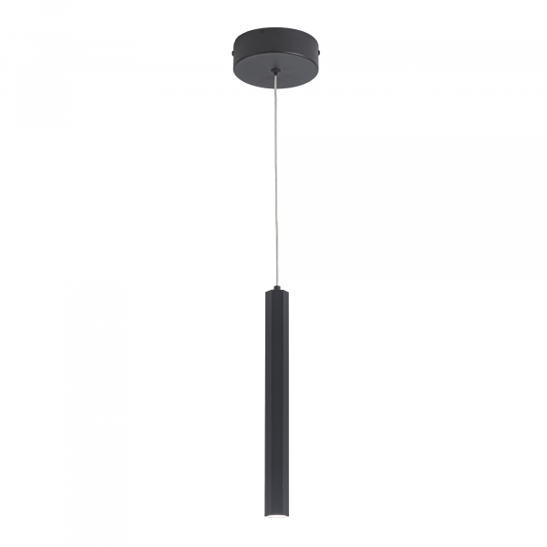 ST614.403.06 Светильник подвесной ST-Luce Черный/Черный LED 1*6W 4000K Подвесные светильники