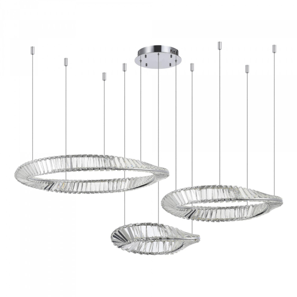 SL6204.111.03 Светильник подвесной ST-Luce Хром/Прозрачный LED 1*97W 4000K RITORTO, изображение 2