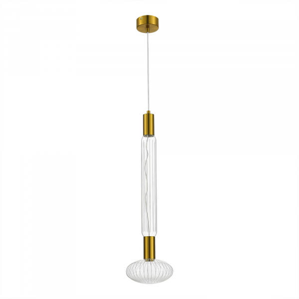 Подвес SL6117.213.02 Латунь/Золотой LED 2*3W 3000K, изображение 2